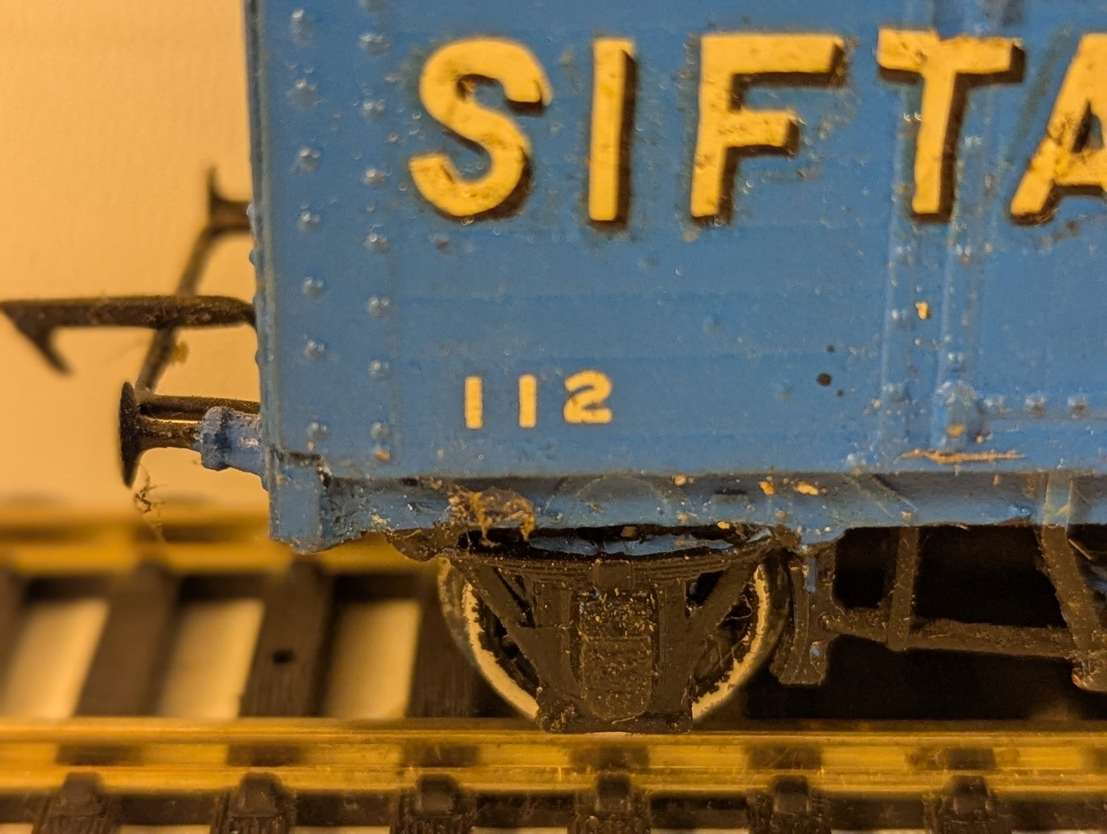 Kitbuilt OO Gauge Sifta Salt Van Goods Wagon 112
