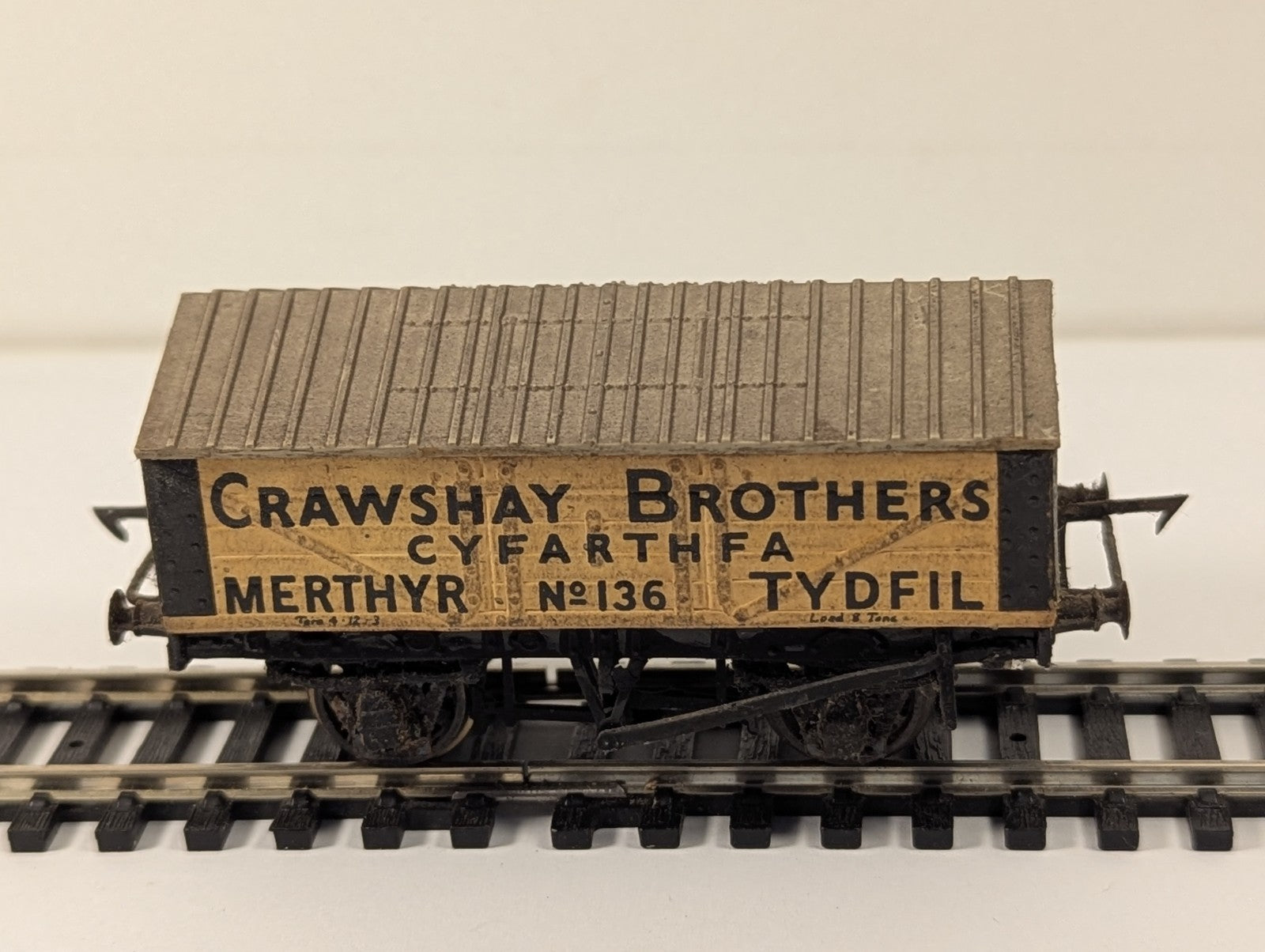 Kit Built Crawshay Brothers Cyfarthfa Merthyr Tydfil Covered Goods Wagon