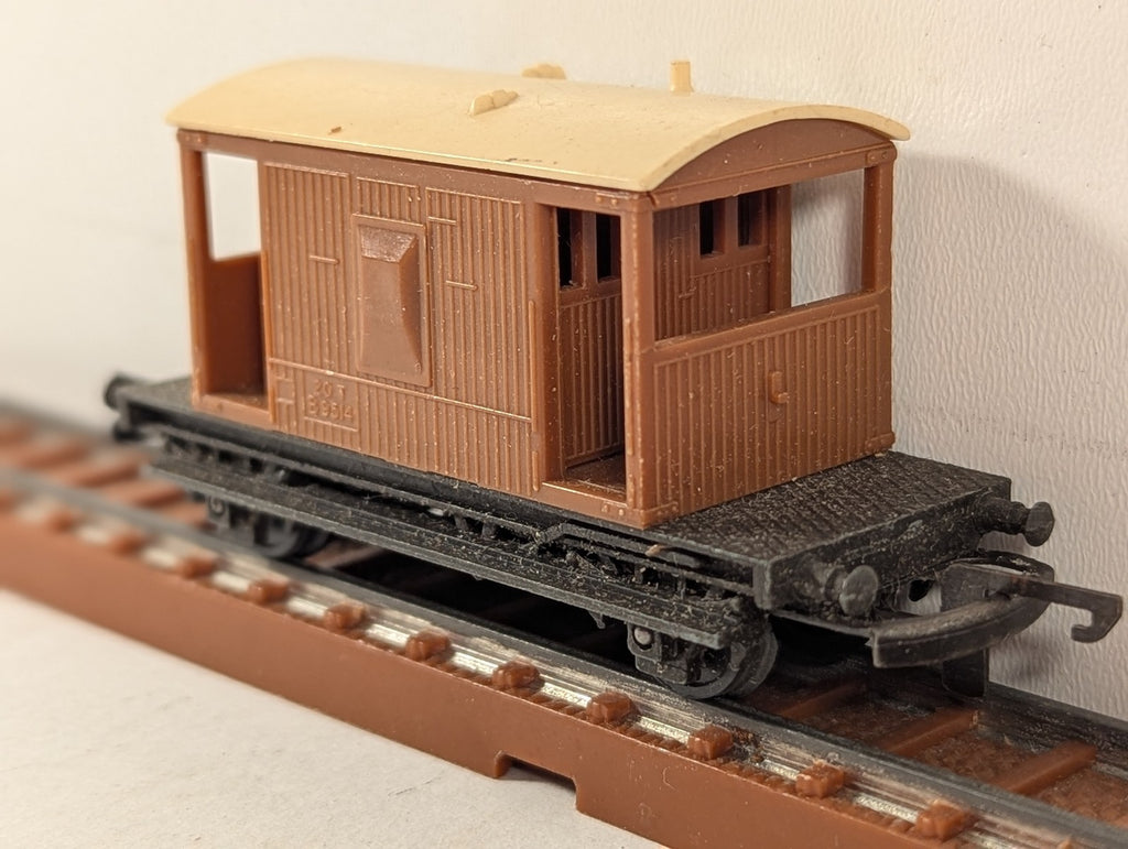 Tri-ang TT B.R. Brake Van B9514 BR Brown T.72
