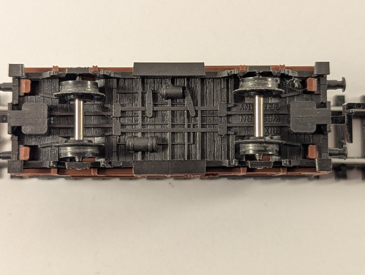 Minitrix N Gauge BR COV A B Goods Van 200424 BR Bauxite