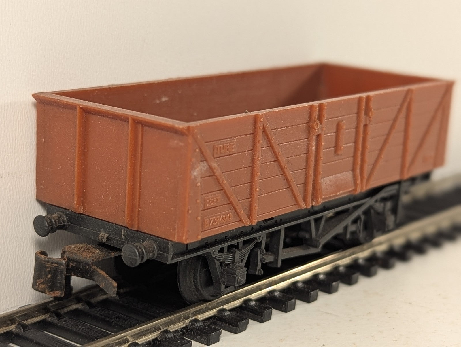 Jouef HO Scale BR 22T Tube Wagon Goods Wagon B731490 BR Bauxite P641