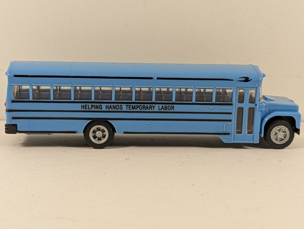 Con-Cor HO Scale Bluebird School Bus (International Chassis) Model Bus