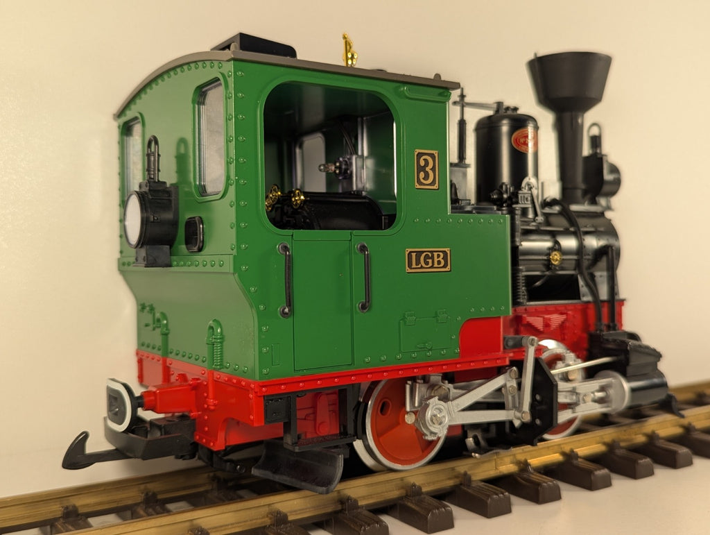 LGB 20212 Stainz 0-4-0 Steam Locomotive Green & Red G Scale