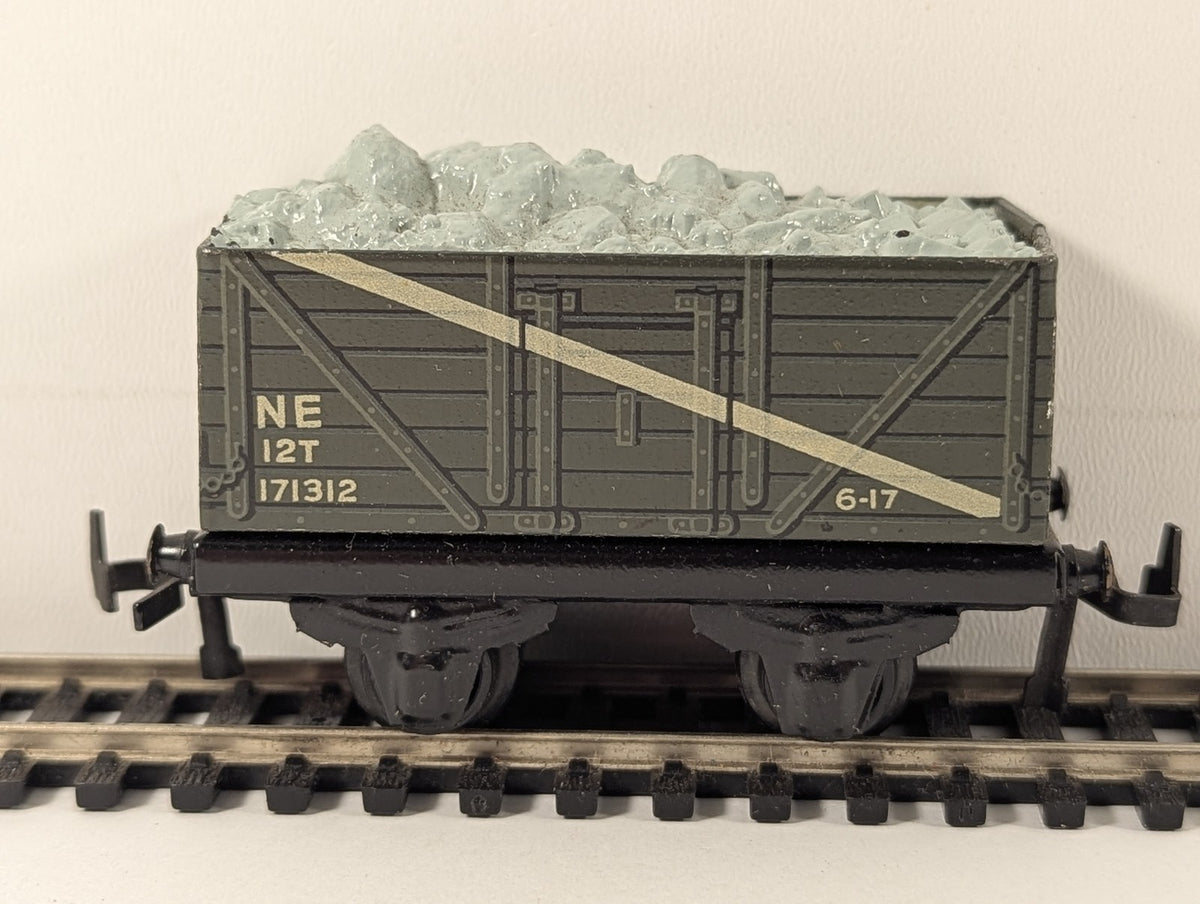 Trix Twin Railway OO Gauge Ballast Wagon Goods Wagon 171312 NE Grey 609