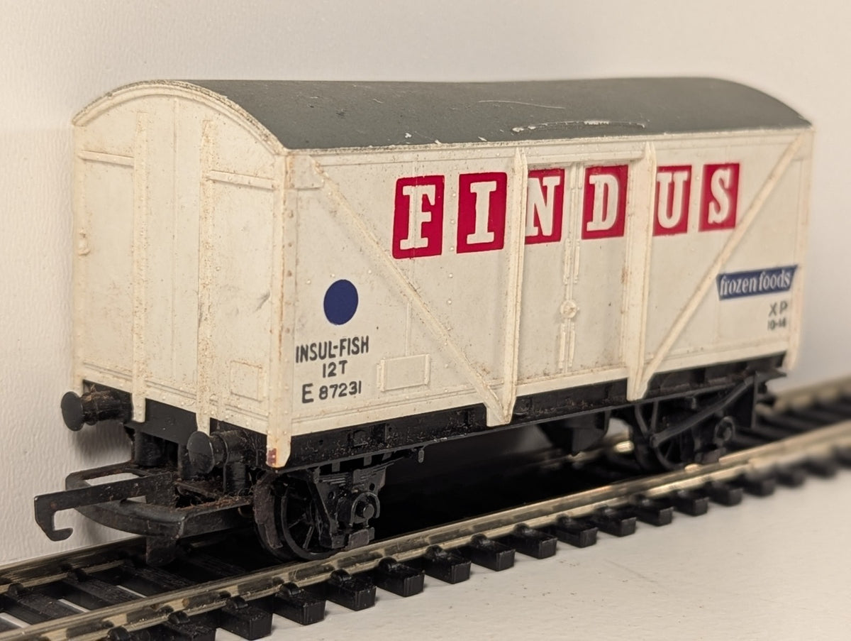Wrenn W4300P OO Gauge Blue Spot Fish Van Wagon
