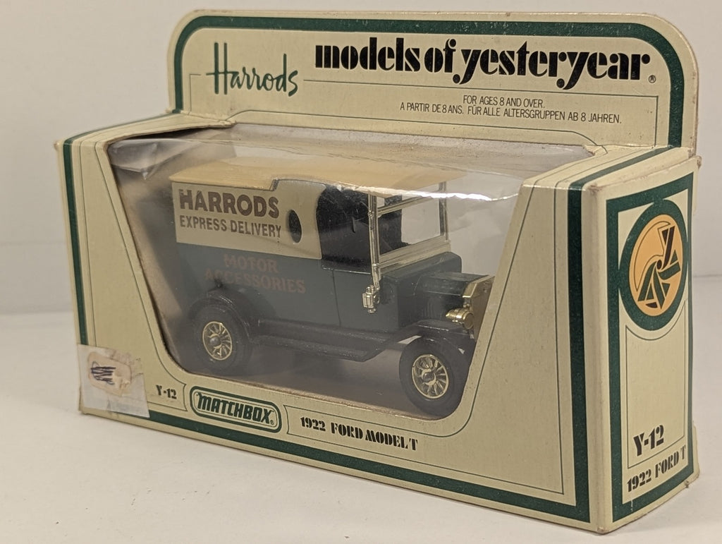 Matchbox Models of Yesteryear 1922 Ford Model Harrods T Van Die-cast Model