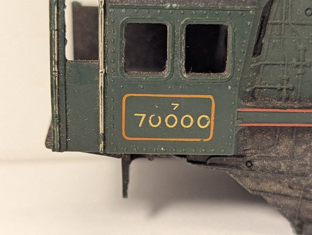 Tri-ang OO Gauge Class 7MT Britannia Locomotive Body 70000 BR Brunswick Green