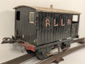 Hornby O Gauge No. 1 Goods Brake Van RLLR Repainted Black