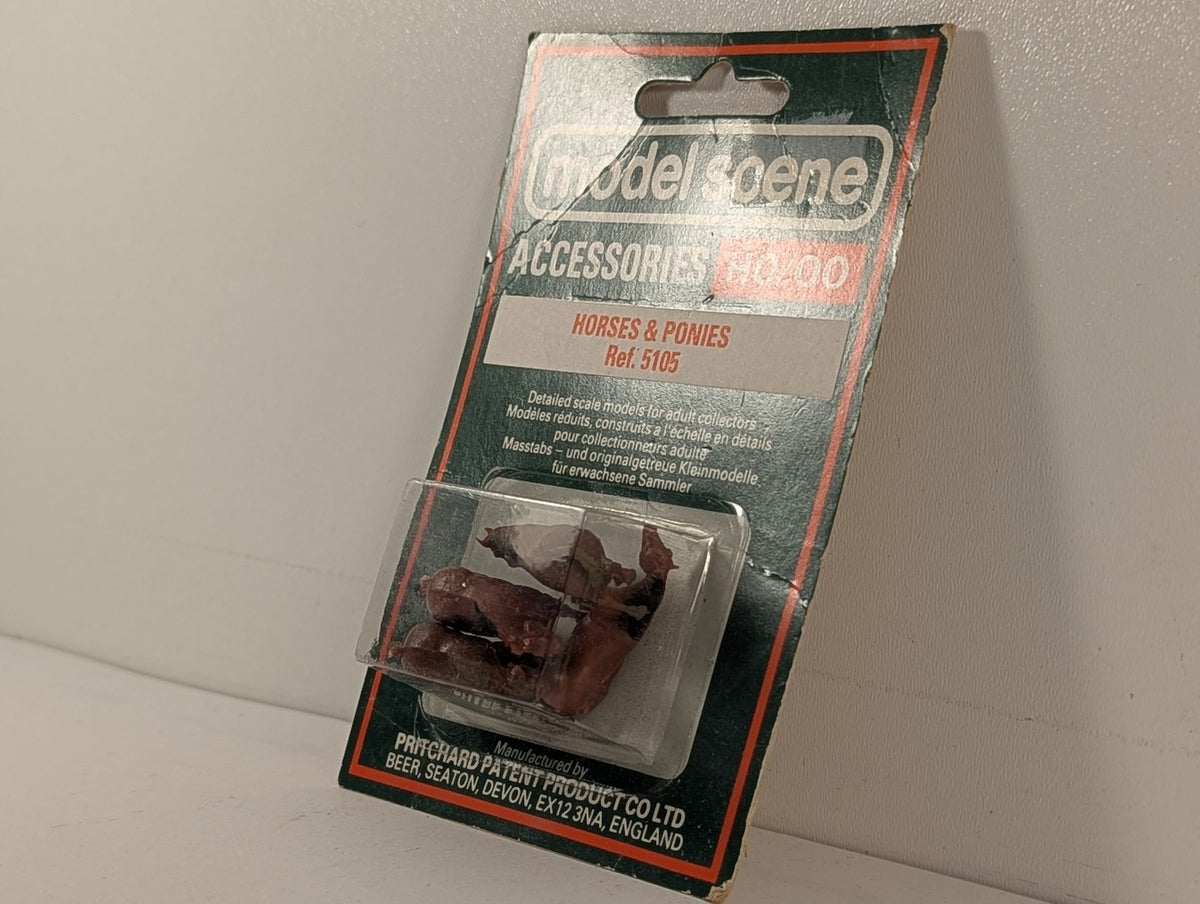 Model Scene HO/OO Horses & Ponies Scenic Accessories 5105