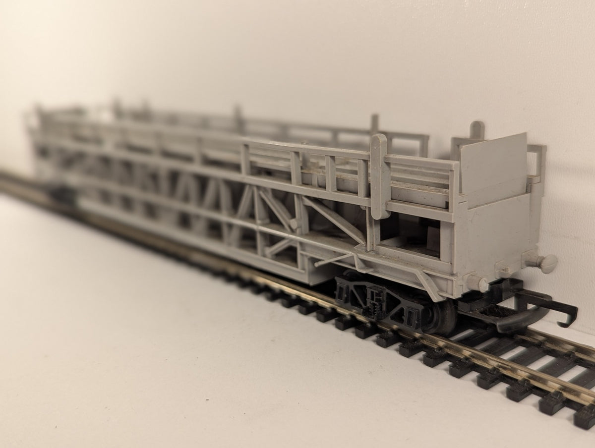 Tri-ang OO Gauge Double Deck Car Transporter Goods Wagon Grey R342
