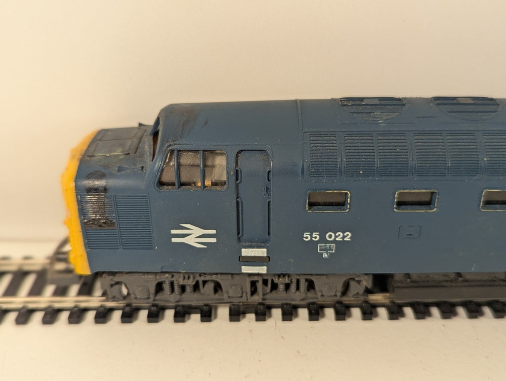 Lima 205106 BR Blue Class 55 Deltic 55022 Royal Scots Grey – OO Gauge