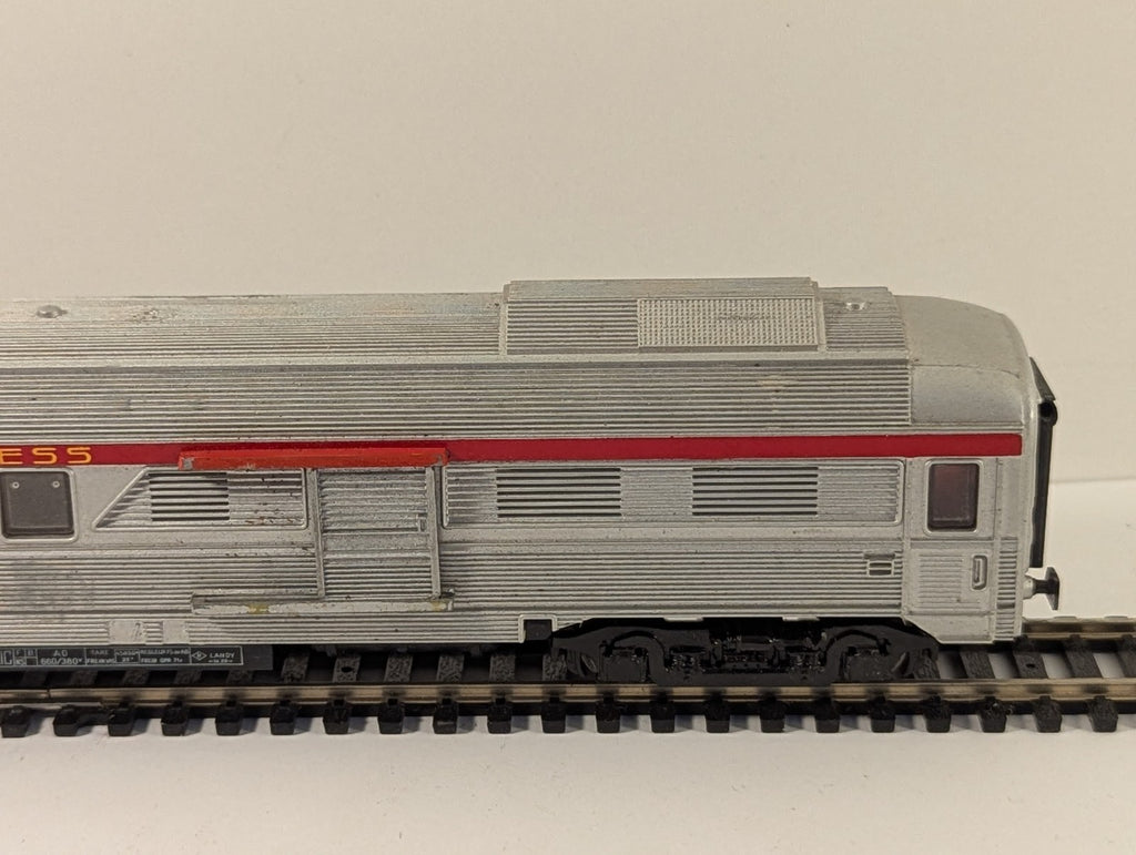 Jouef HO Gauge TEE Silver Trans-Europe Express Coach Missing Parts