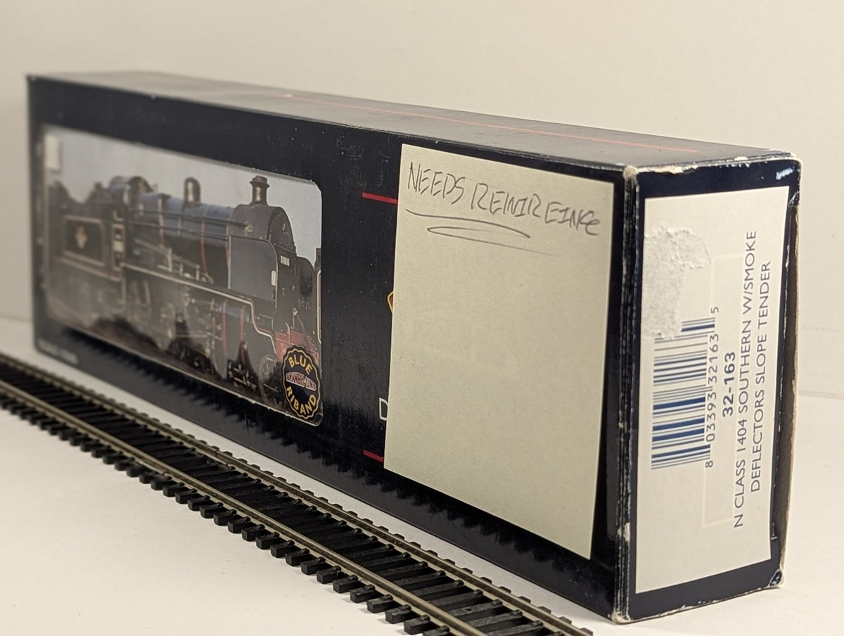 Bachmann OO Gauge N Class 1404 Southern w/ Smoke Deflectors Slope Tender