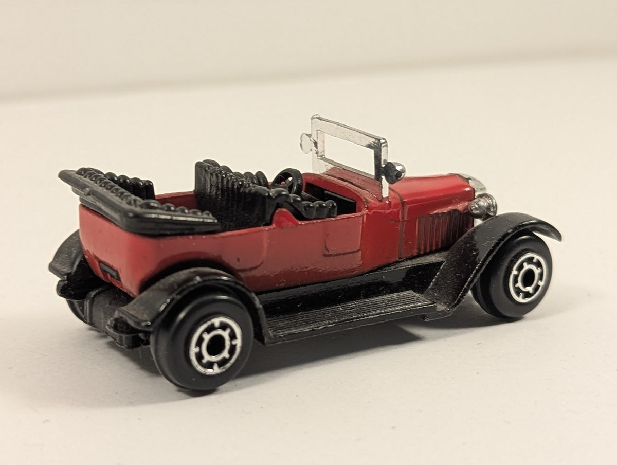 Zee Toys 1941 Vauxhall Die-cast Car Red and Black D72