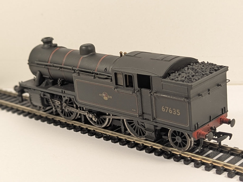 Bachmann 31-611 OO Gauge V1 Tank 67635 BR Lined Black Weathered - Non-Runner