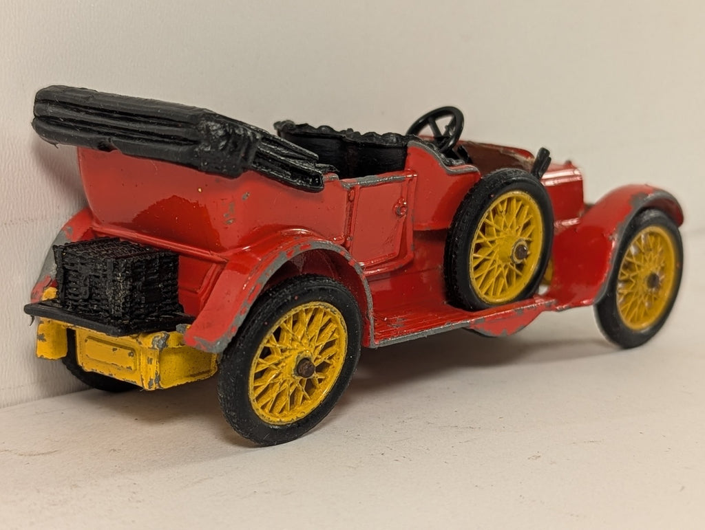Corgi 1910 Daimler 38 Die-cast Model Red and Yellow