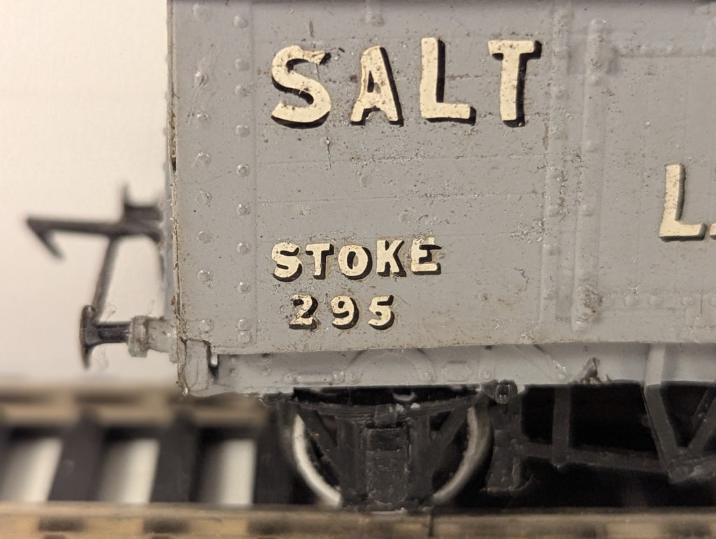 Kitbuilt Salt Van Goods Wagon 295 Salt Union Ltd Grey