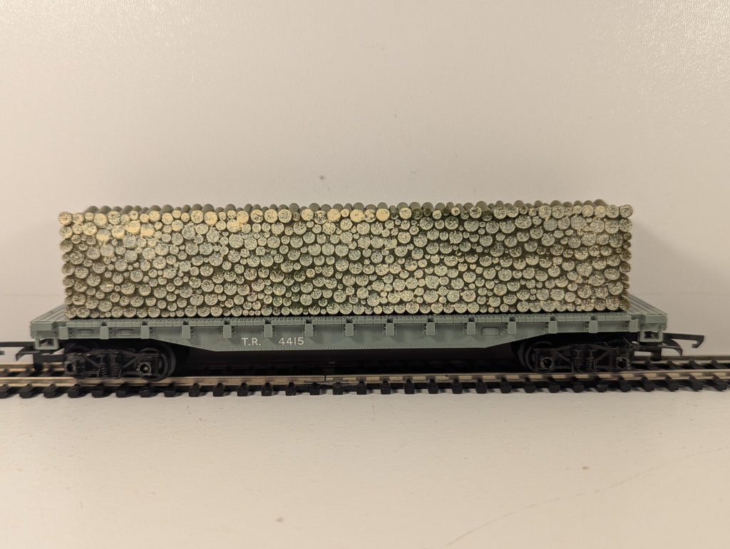 Tri-ang Hornby R235 Pulp Wood Car Wagon OO Gauge