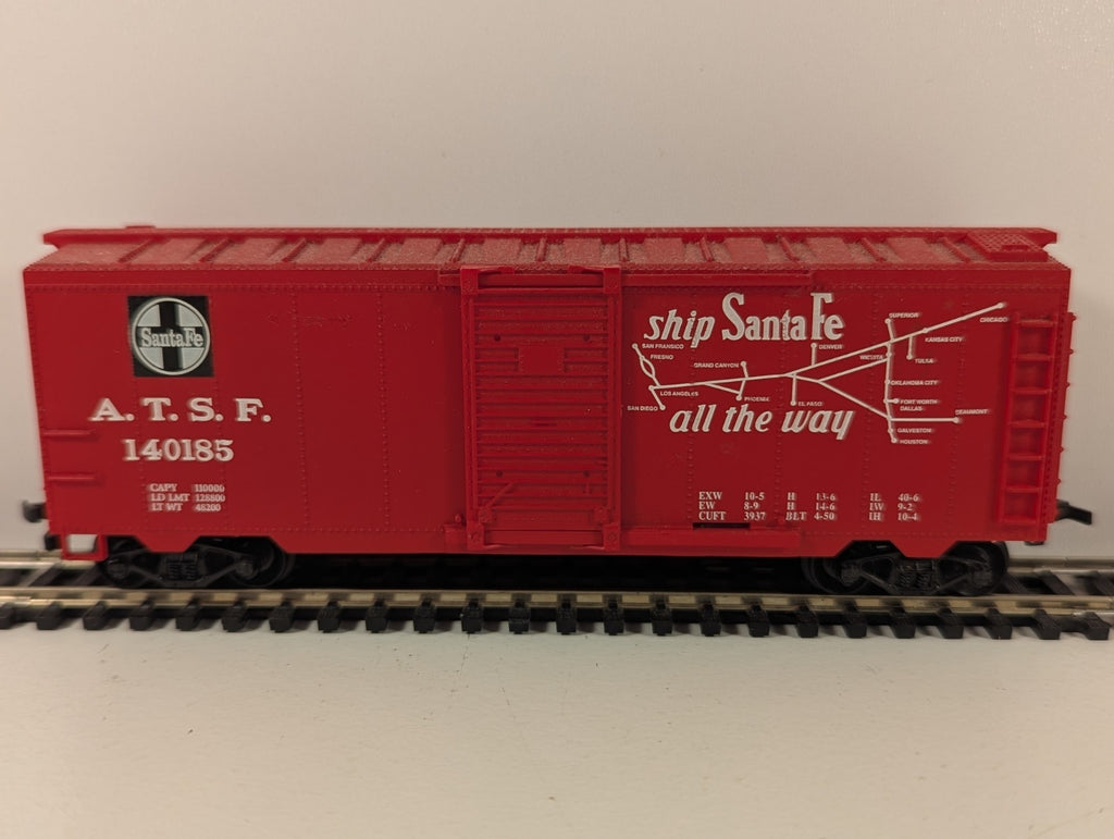 Life-Like HO Scale Santa Fe ATSF 140185 40ft Boxcar