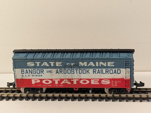 Bachmann Bangor & Aroostook State of Maine Potatoes Box Car N Gauge