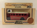 Lledo 1:76 AEC Regal Single Decker Bus Die-cast Model Bus Potteries Red & Cream