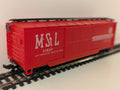AHM HO Gauge M&StL 40ft Wood Sheathed Double Door Box Car