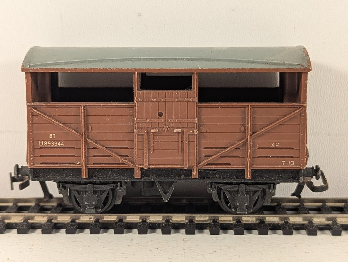 Hornby Dublo OO Gauge BR Cattle Truck Goods Wagon B893344 BR Bauxite 4310