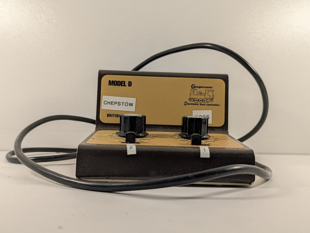 Gaugemaster Model D Electronic Loco Controller Twin Controller