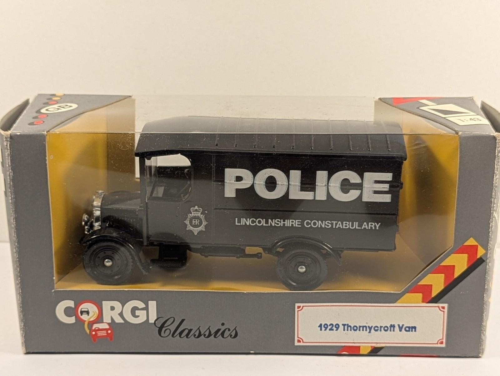 Corgi Classics 833 1:43 1929 Thornycroft Van Lincolnshire Constabulary