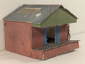 Superquick N Gauge Goods Depot Building Red Brick A8