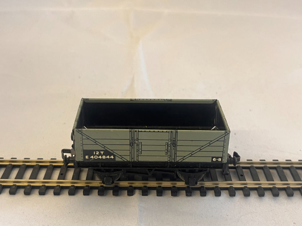 Hornby Dublo 32075 OO Gauge 5 Plank Goods Wagon E404844 BR Grey
