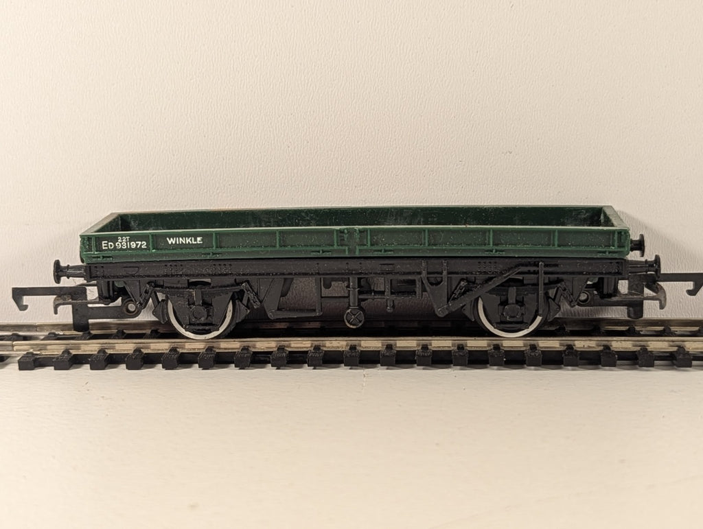 Hornby R019 OO Gauge Plate Wagon with Load – ED931972