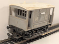 Hornby R114 OO Gauge Short Brake Van – North Eastern (NE) Grey