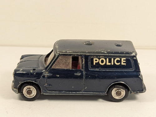 Corgi Toys 448 BMC Mini Police Van 1:43 Scale - Damaged Wheel