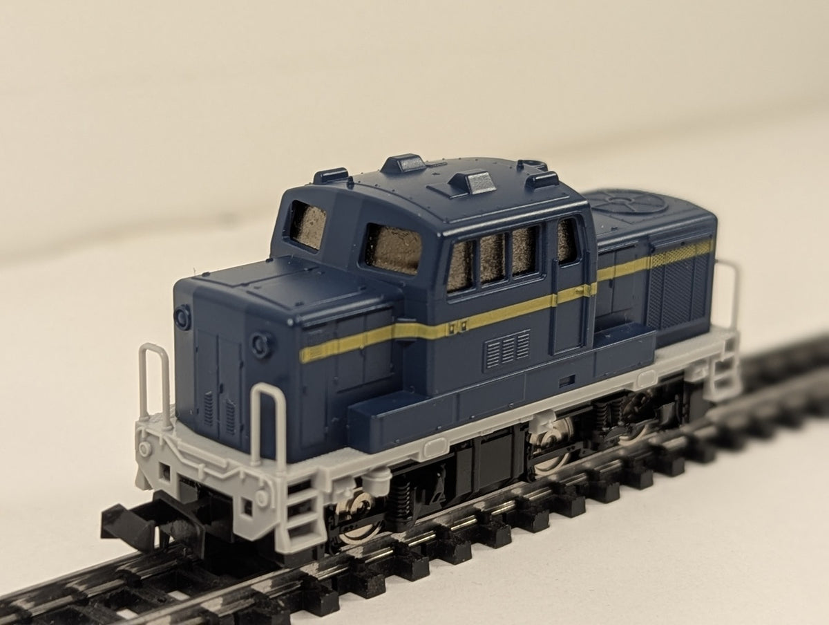 Tomix N Gauge Multi-purpose Diesel Locomotive Blue with yellow stripe 2023