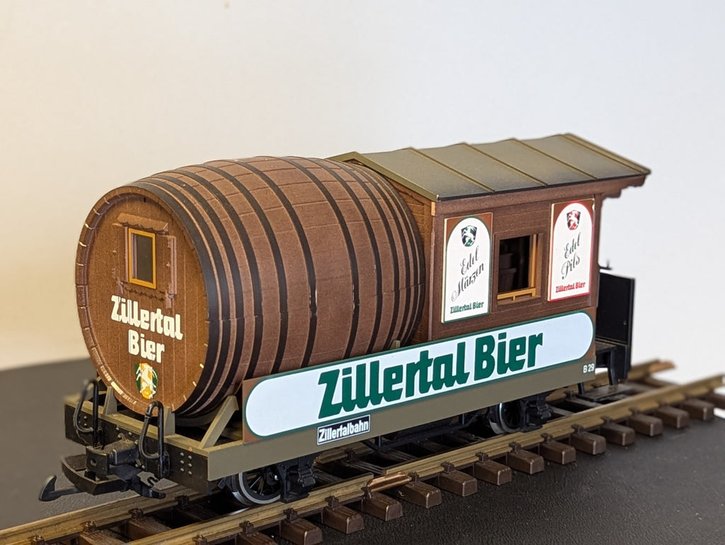 LGB G Scale Zillertal Bier Barrel Wagon Goods Wagon B 29