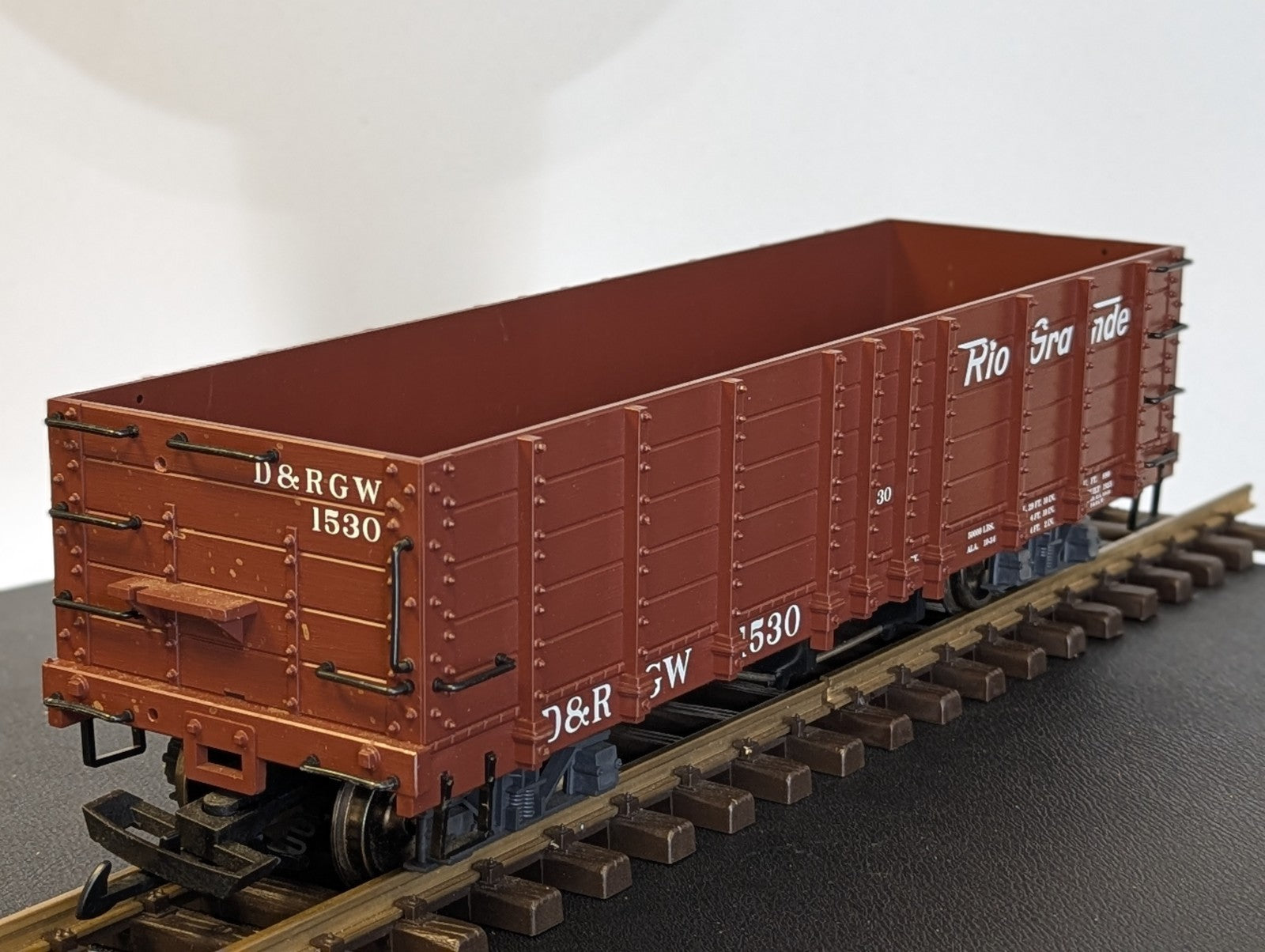 LGB G Scale D&RGW High Side Gondola Wagon 1530 Denver & Rio Grande