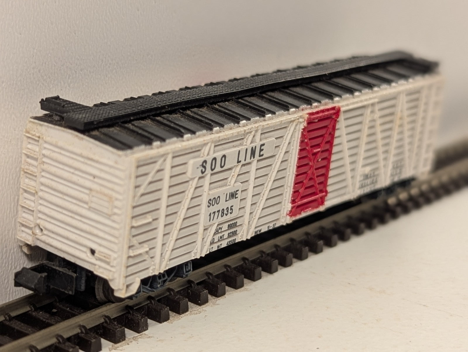 Lima N Gauge Soo Line Single Door Stock Car