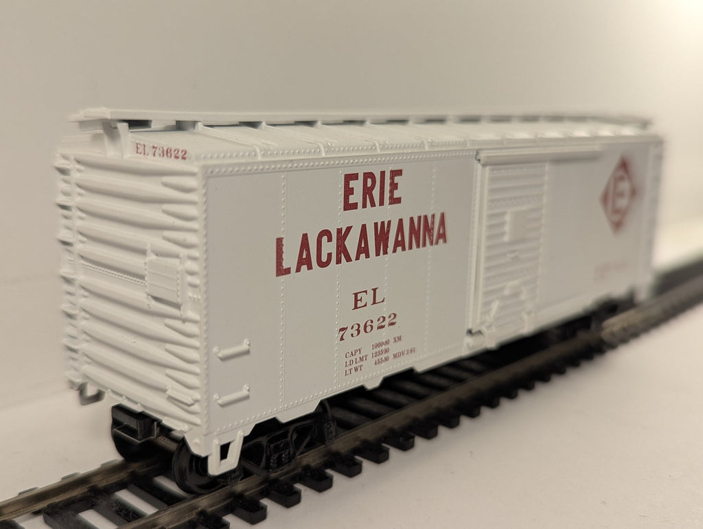 Athearn HO Gauge 40' AAR Box Car Boxcar 73622 Erie Lackawanna 01227
