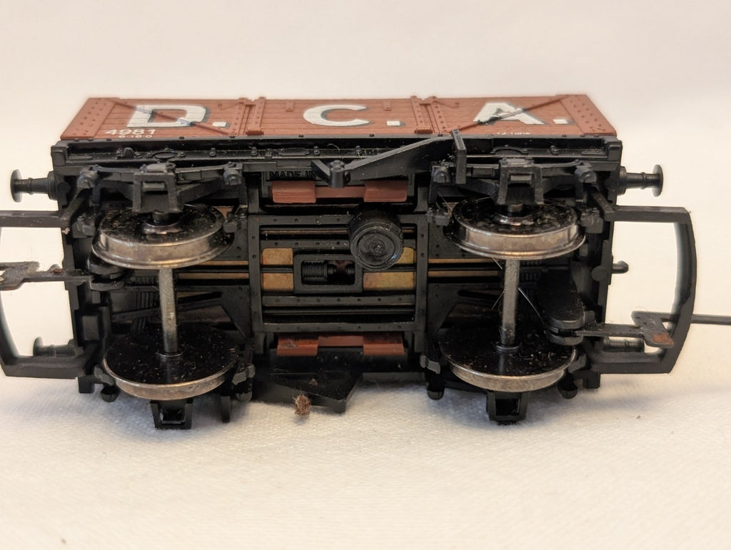 Hornby 7 Plank Open Wagon Goods Wagon 4981 D.C.A.