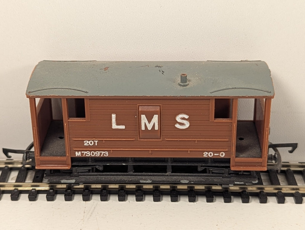 G&R Wrenn OO Gauge 20 Ton Brake Van LMS Bauxite