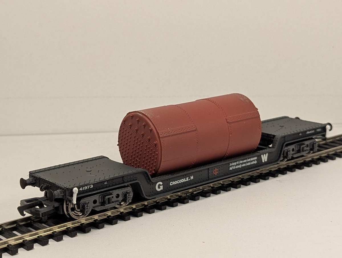 Mainline OO Gauge 45 Ton Bogie Well Wagon 'Crocodile H' Goods Wagon 41973