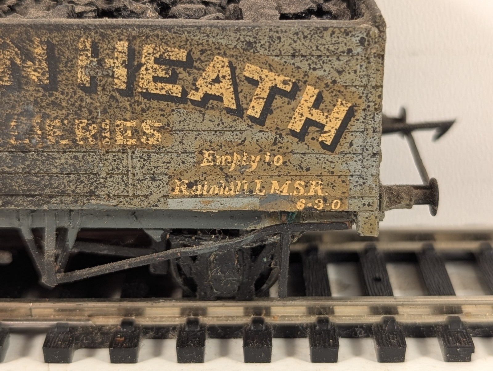 Kitbuilt OO Gauge Sutton Heath Collieries 7-Plank Private Owner Coal Wagon