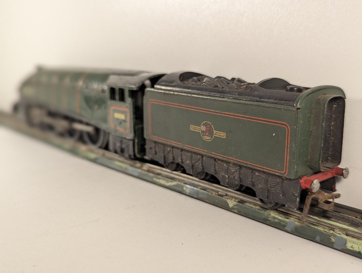 Hornby Dublo OO Gauge Class A4 'Silver King' Steam Locomotive 60016 BR Green - 3