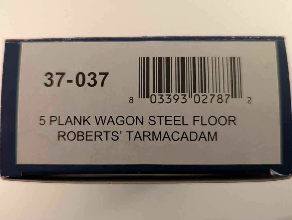 Bachmann Branchline 37-037 5 Plank Wagon “Roberts Tarmacadam”