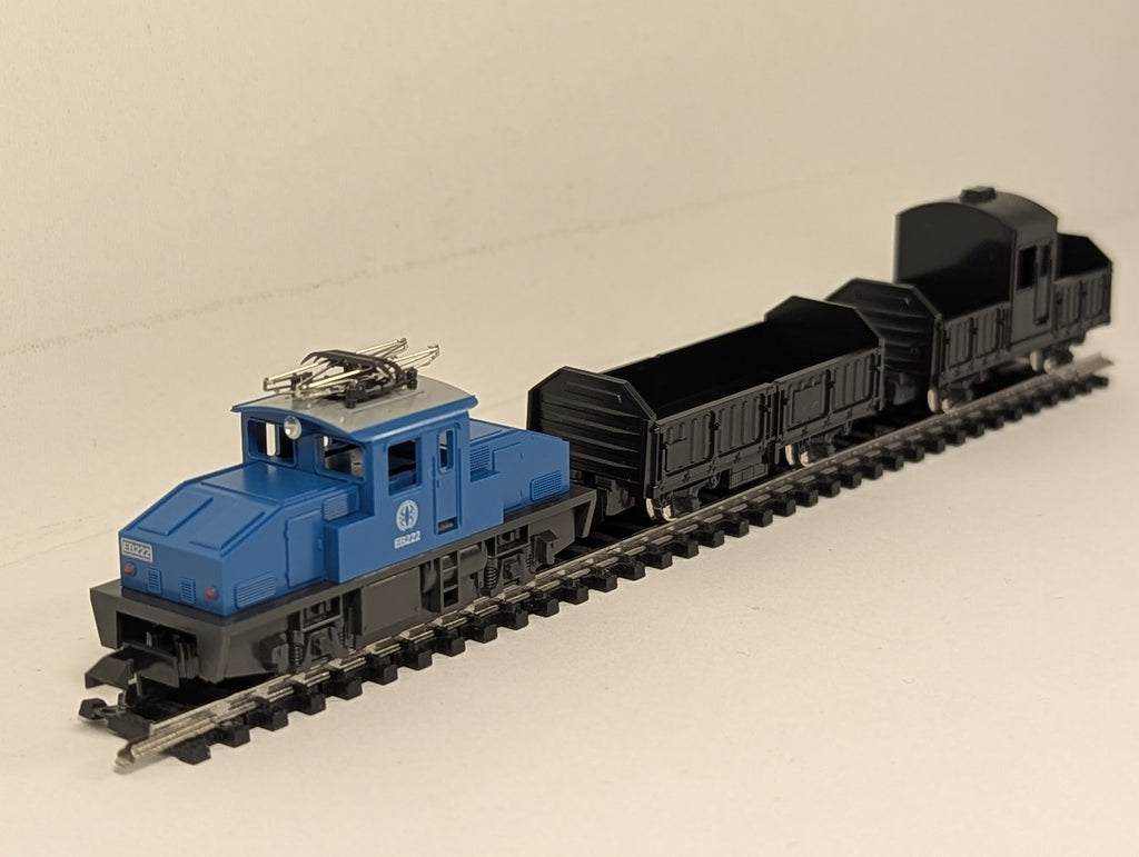 Kato N Gauge Pocket Line Series Electrical Freight Car Set (Blue) Train Set