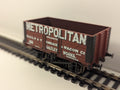 Bachmann 37-150K OO Gauge 8 Plank Wagon Metropolitan RCW