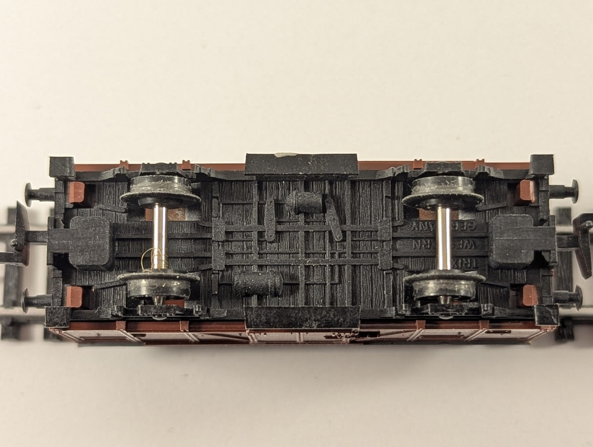 Minitrix N Gauge BR Bauxite COV AB Covered Goods Van Goods Wagon 200424