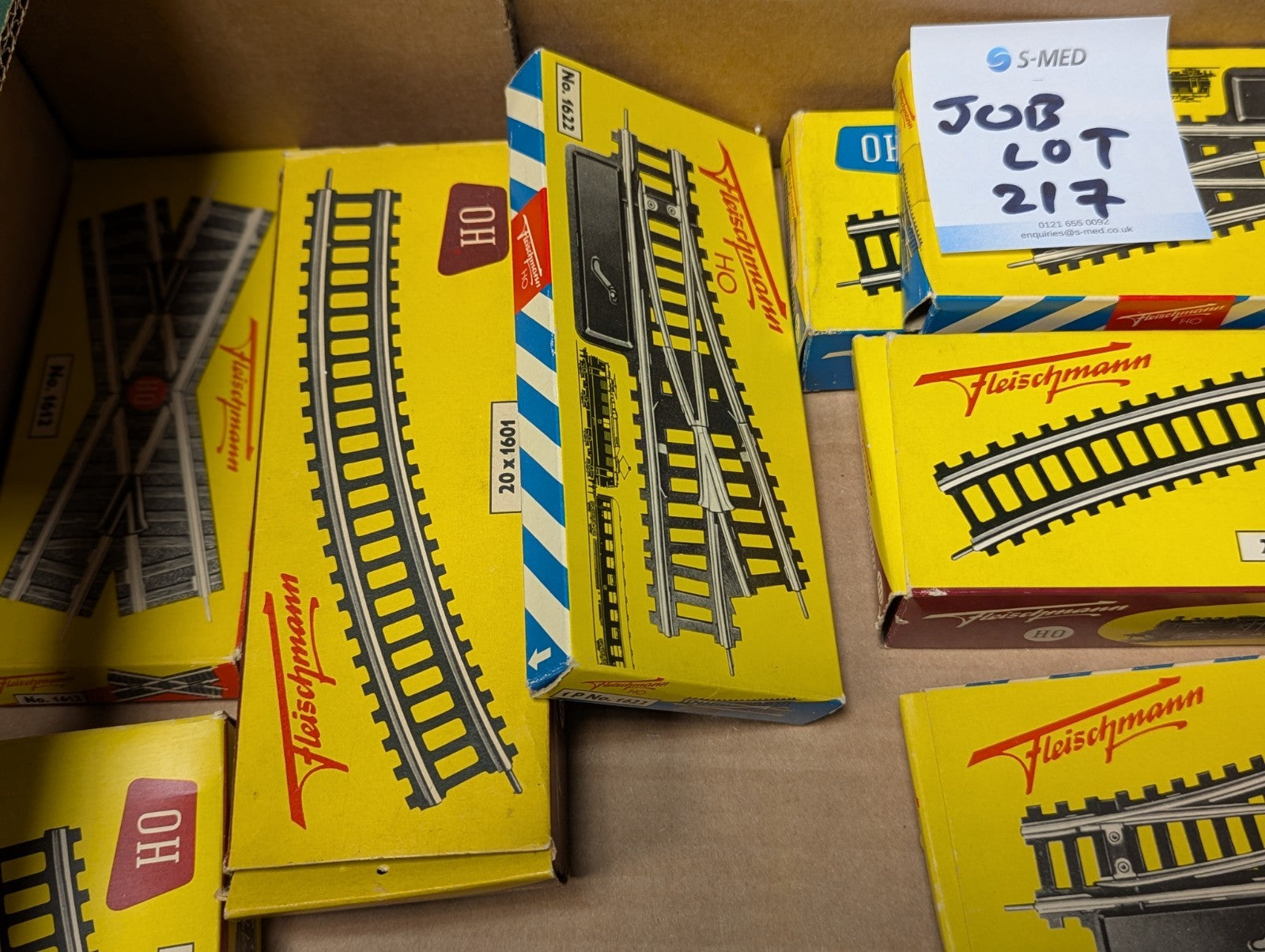 Fleischmann HO Gauge Job Lot of Model Railway Track
