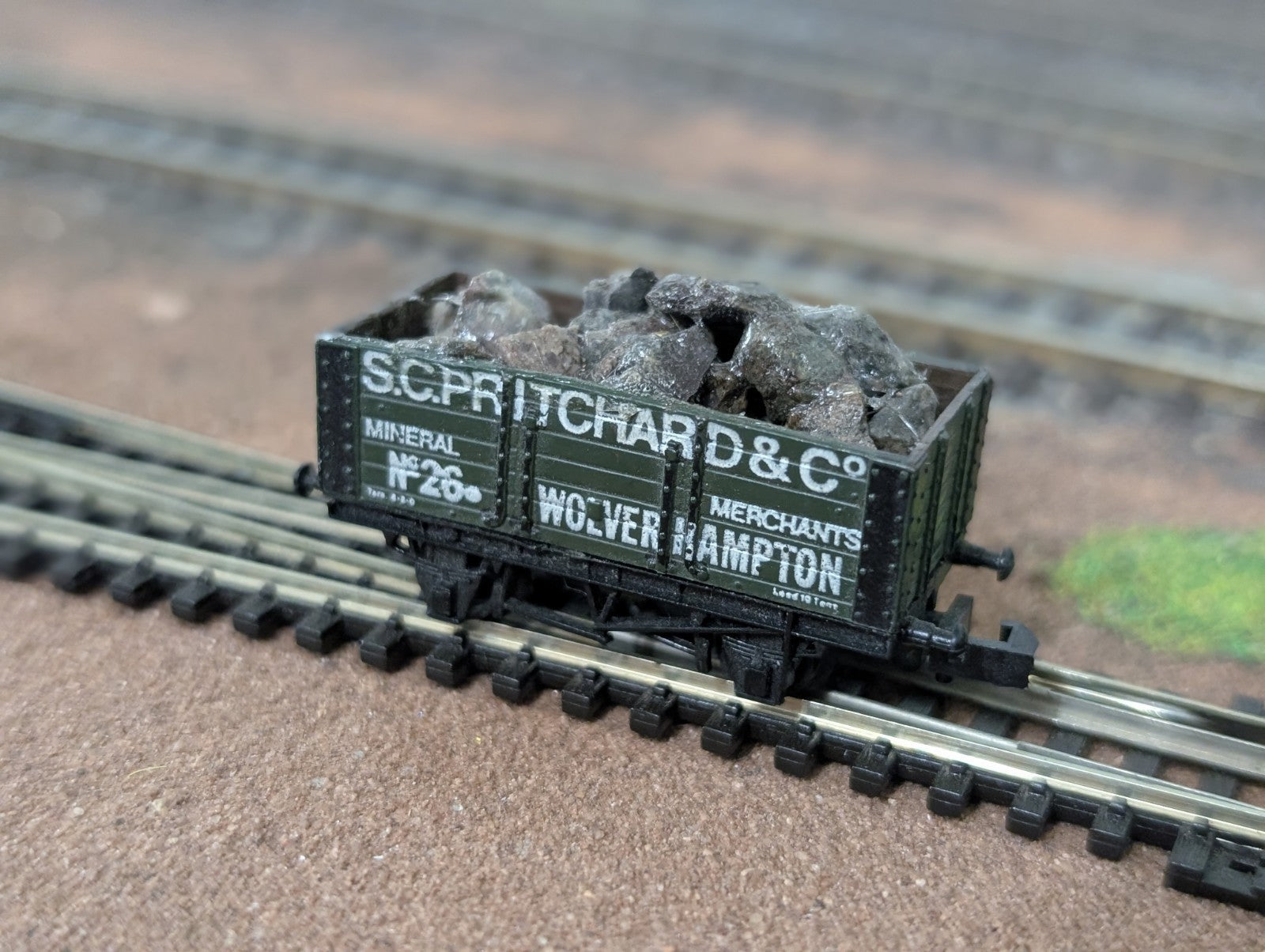 Graham Farish 6-Plank Wagon - 'S.C Pritchard & Co' No. 26